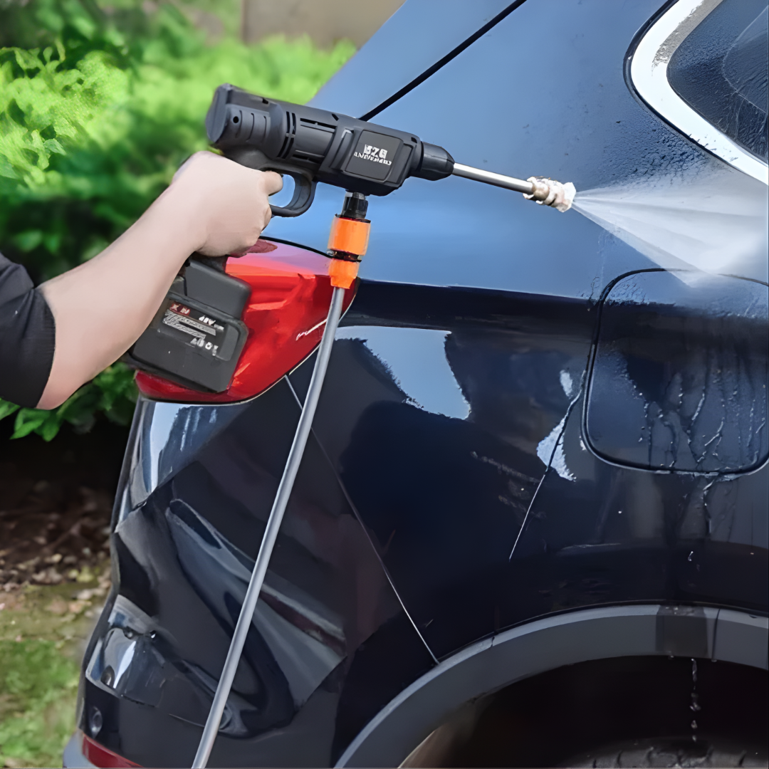 Aku Pištolj za Pranje Pod Pritiskom – Bežični Perač sa 2 Baterije