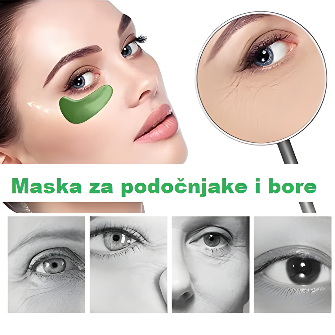Maska za oči sa kolagenom od morskih algi | Maska za podočnjake 1 + 1 Gratis!