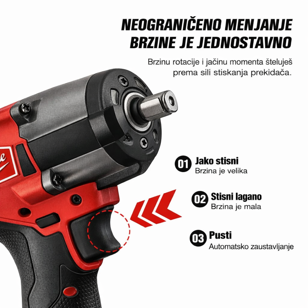 AKU ODVIJAC UDARNI BUŠILICA