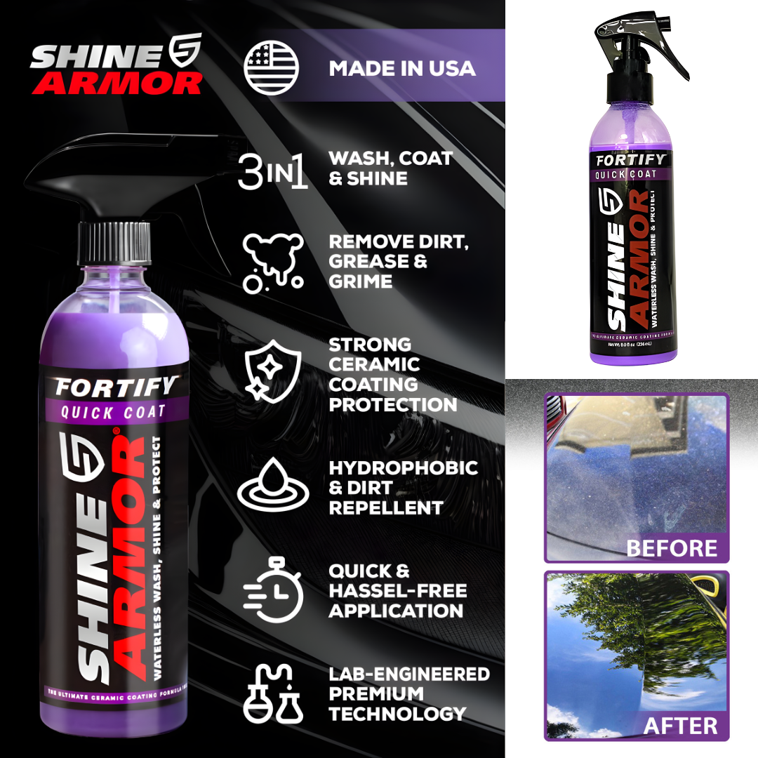 Shine armor sprej za zaštitu automobila 1 + 1 Gratis