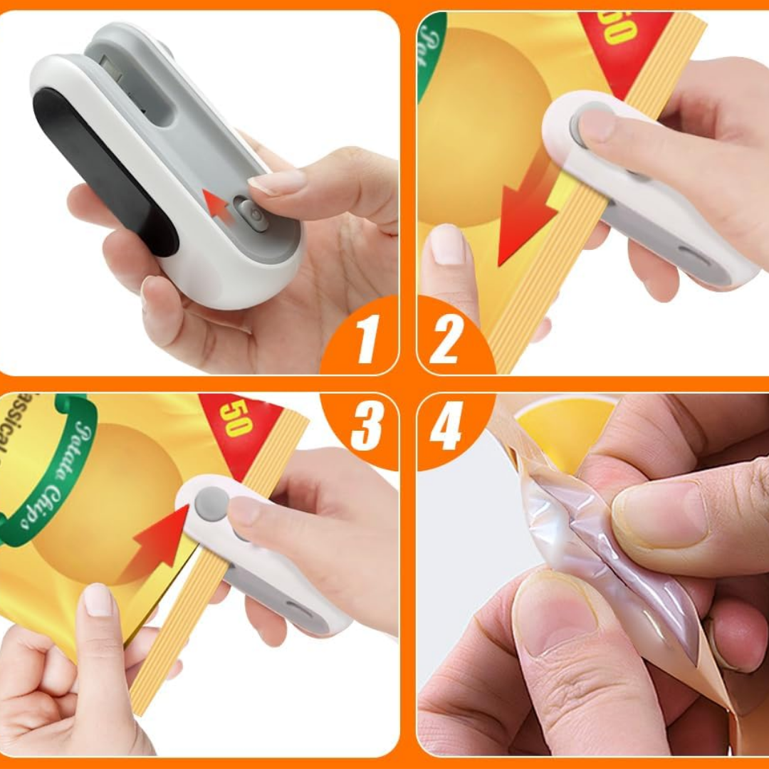 Zatvarač za Plastične Kese 1 + 1 GRATIS!