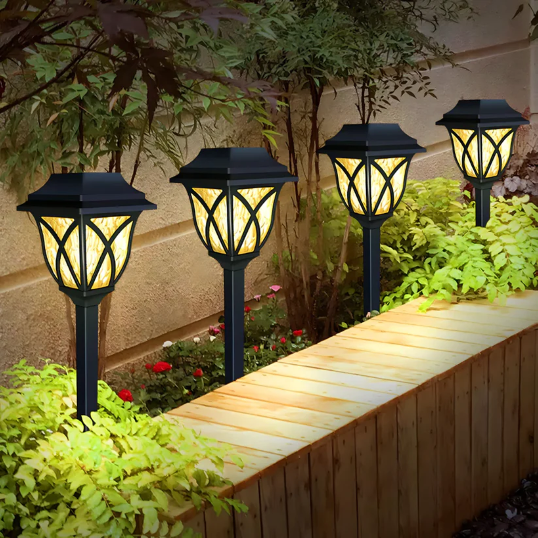 Baštenske solarne lampe - 2 komada
