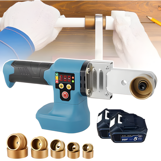 Aku pegla za pvc cevi sa 2 baterije 168v Makita