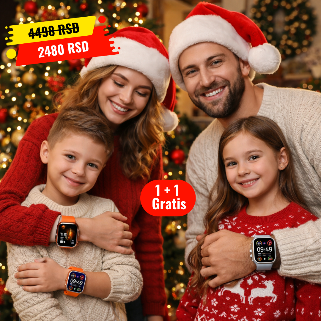 T800 Ultra pametni sat 1 + 1 GRATIS!