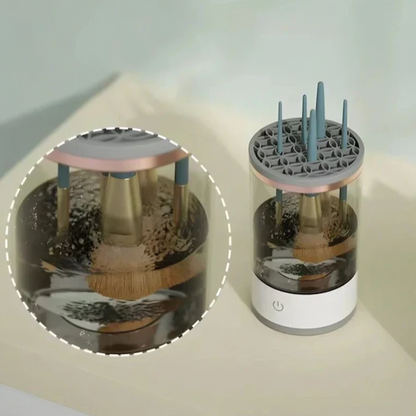 Električni aparat za čišćenje četkica + GRATIS Profesionalni Makeup Brush Set