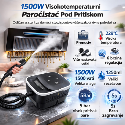 Digitalni paročistač sa 6 brzina rada