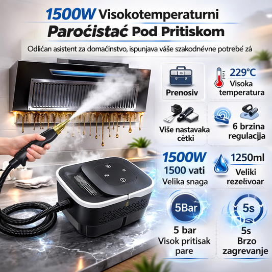 Digitalni paročistač sa 6 brzina rada