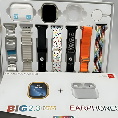 MP UltraMaxPametniSat + 7 narukvica + AirPods - malapijaca