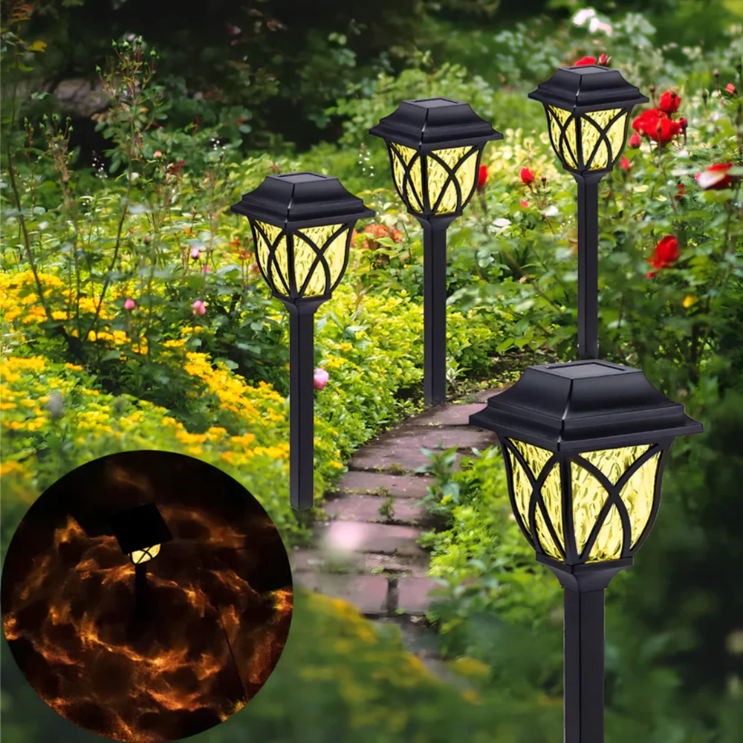 Baštenske solarne lampe - 2 komada