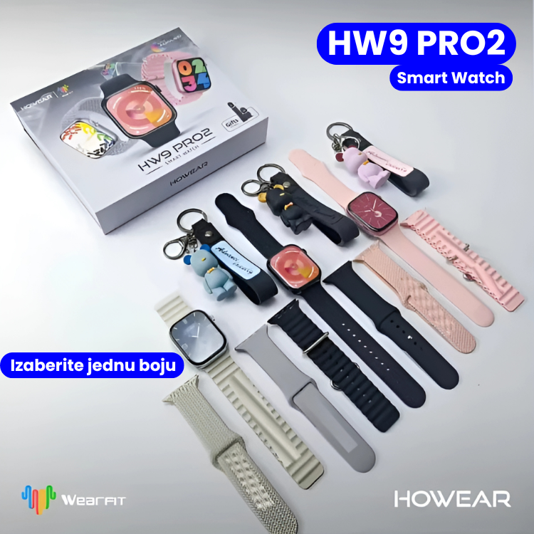 HW9 Pro2 PametniSat + Privezak Gratis