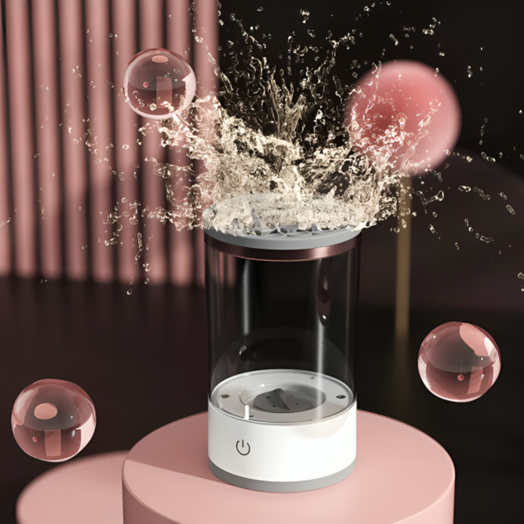 Električni aparat za čišćenje četkica + GRATIS Profesionalni Makeup Brush Set