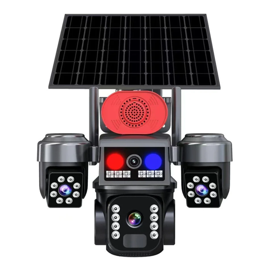 Solarna PTZ Kamera sa tri sočiva