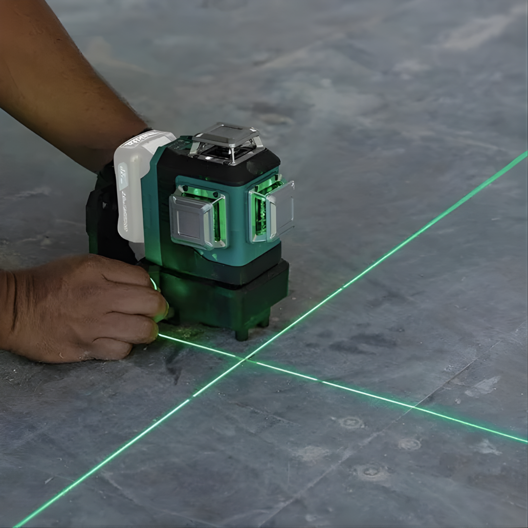 Digitalni Laser za Nivelaciju 12 Linija 360° – Profesionalno Precizno Nivelisanje