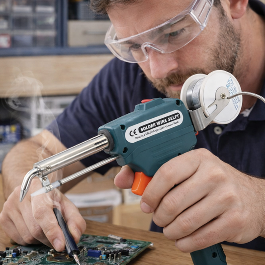 Lemilica – Pištolj za lemljenje sa automatskim dodavanjem kalaja (60W)