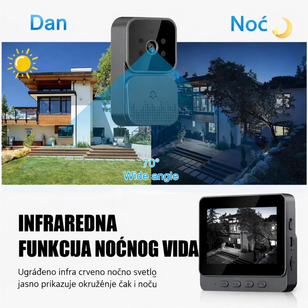 Interfon Zvono sa HD Kamerom