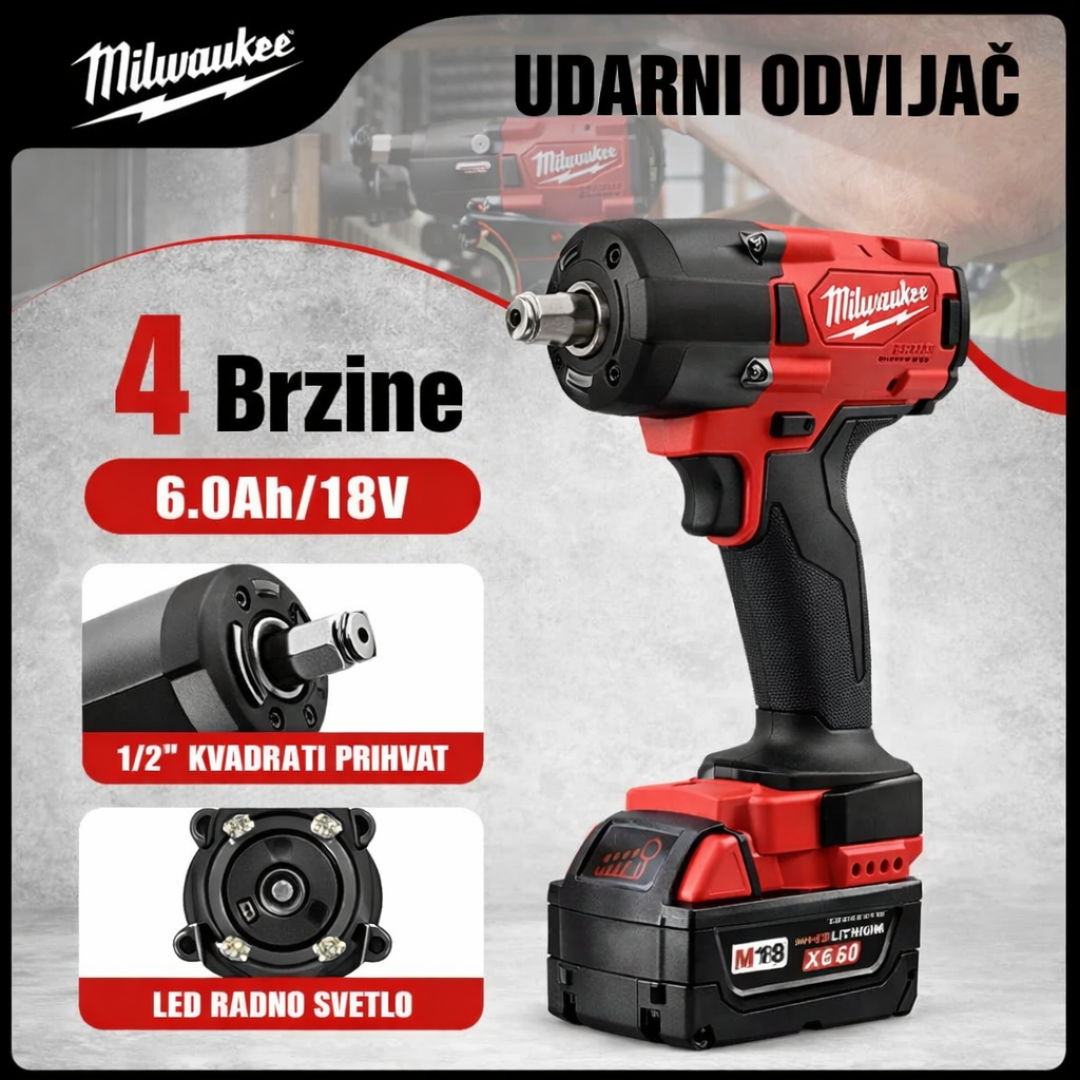AKU ODVIJAC UDARNI BUŠILICA