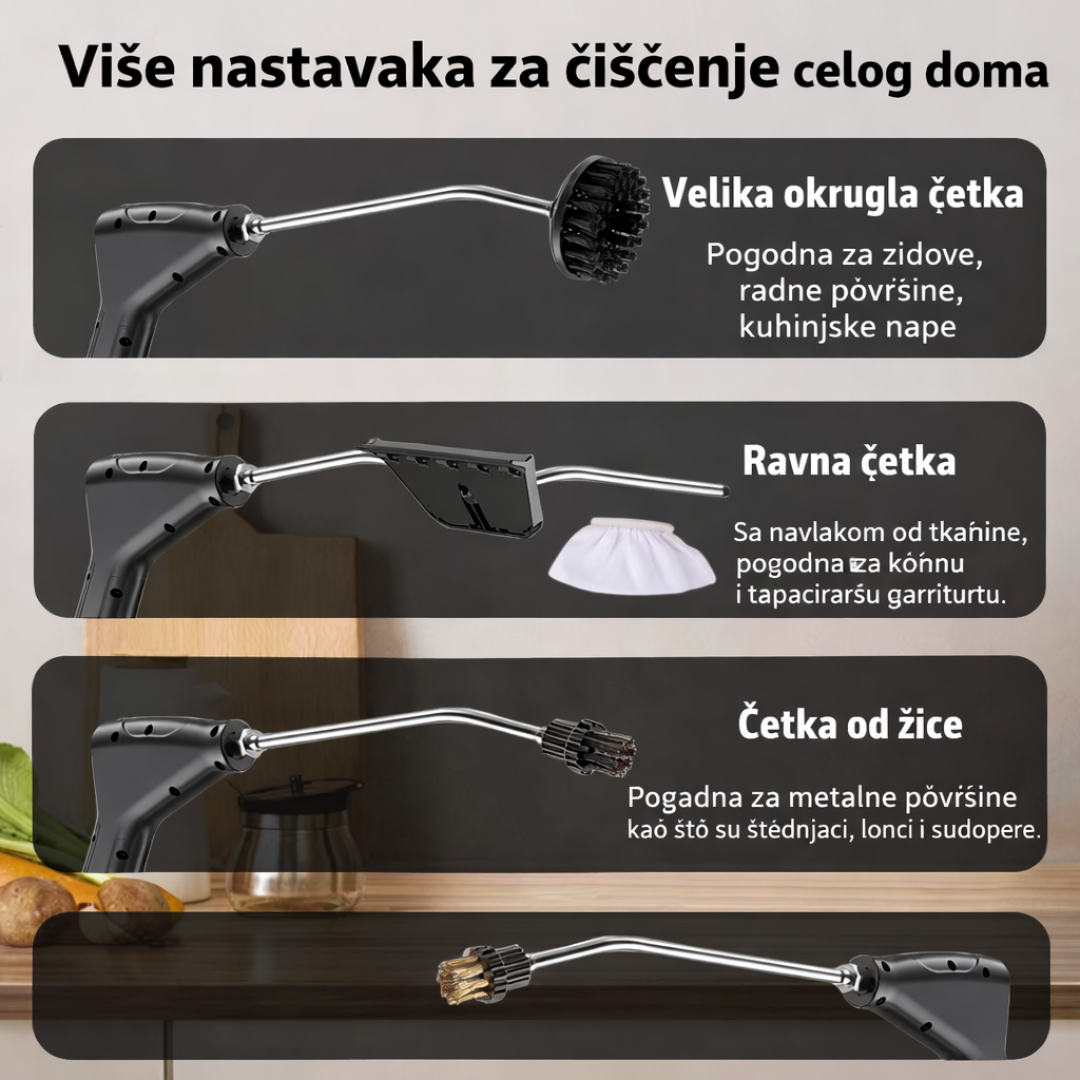 Digitalni paročistač sa 6 brzina rada