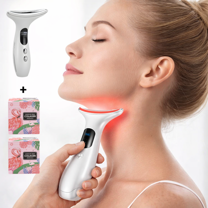 Aparat za Zatezanje lica i Vrata + POKLON 2 Kreme Kolagena