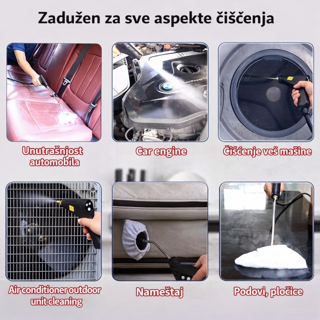 Digitalni paročistač sa 6 brzina rada