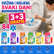 Aroma gel za WC šolju 3 + 3 GRATIS