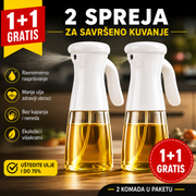 Globetrek° OilSpray 1+1 GRATIS: Raspršivač za ulje pod pritiskom