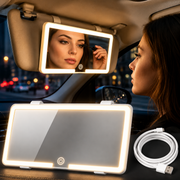LED Ogledalo za Sminkanje u Autu