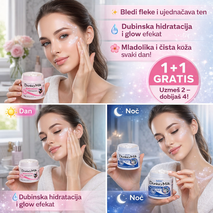 Donky Glow Set – Dnevna + Noćna Krema za Savršen Ten