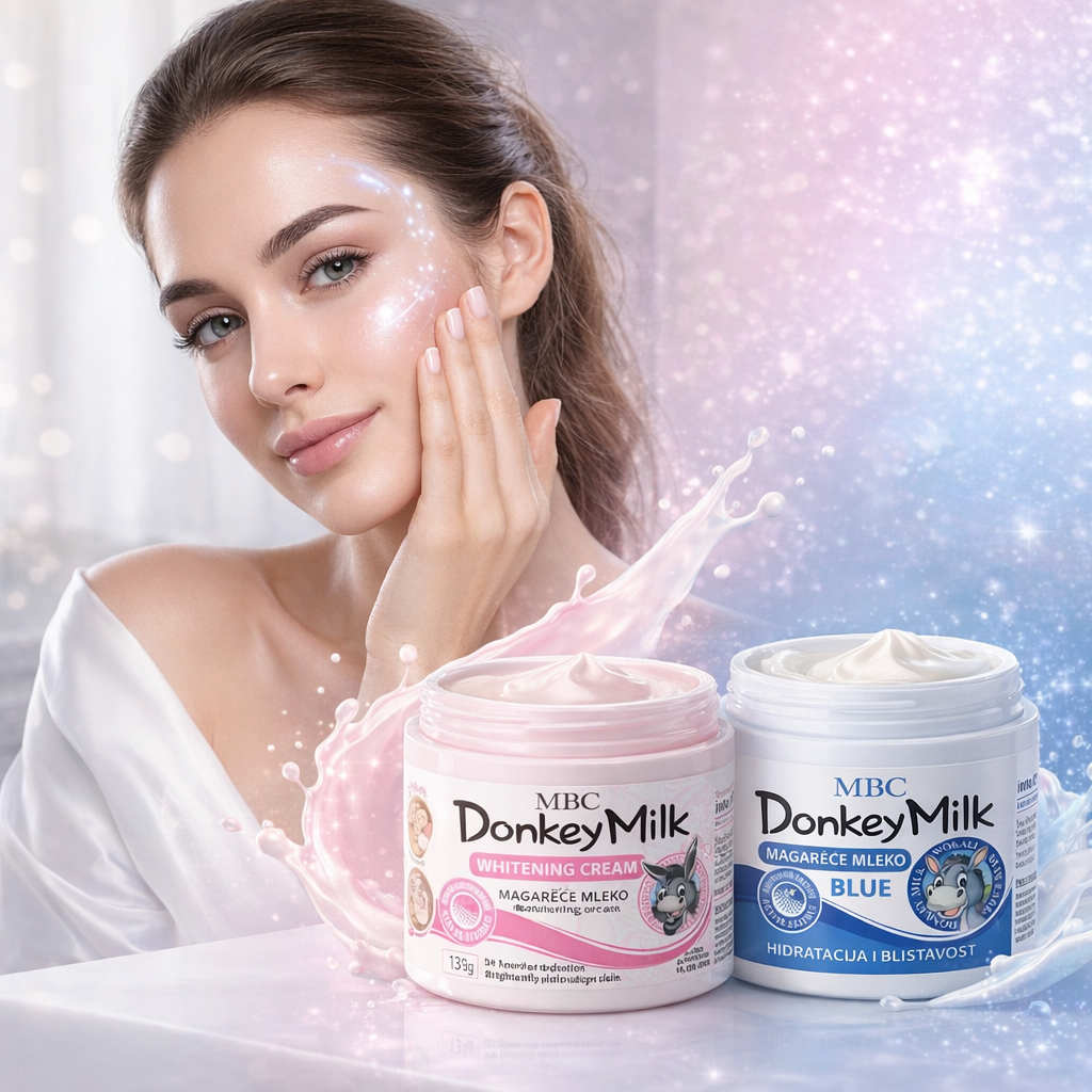 Donky Glow Set – Dnevna i Noćna Krema za Savršen Ten i Glow Efekat