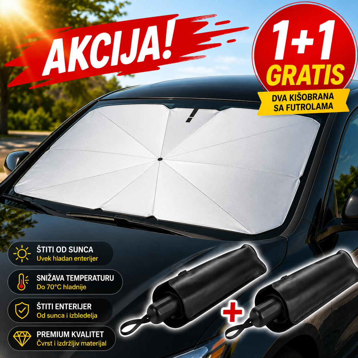 Auto Suncobran - 1+1 Gratis!