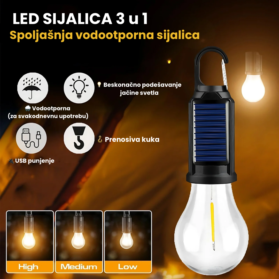 Prenosive LED sijalice 3 + 1 GRATIS!