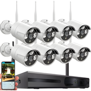 Bežični video nadzor / CCTV wireless monitoring 8 kamera