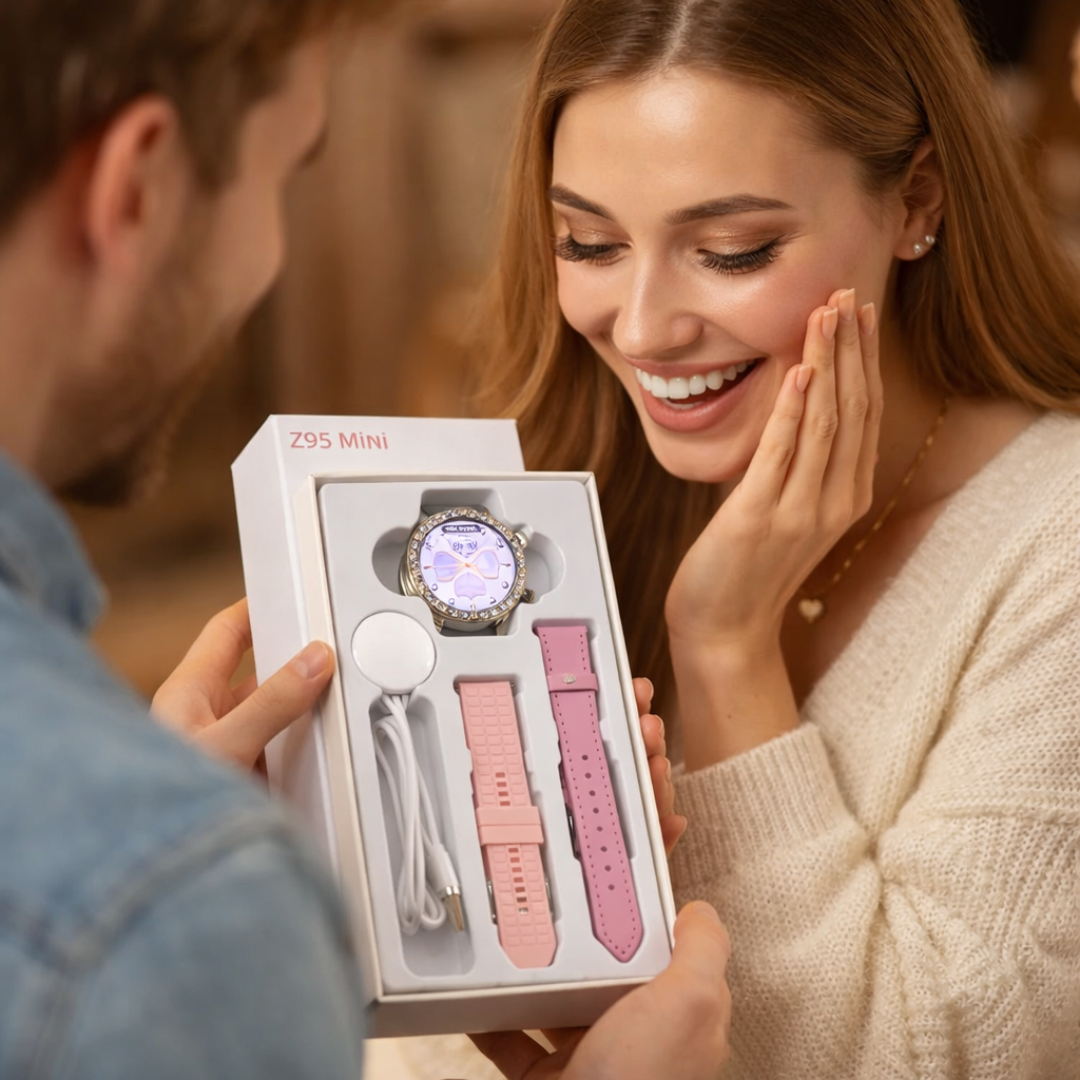 Elegantni Ženski Pametni Sat Z95 Mini sa Dve Narukvice