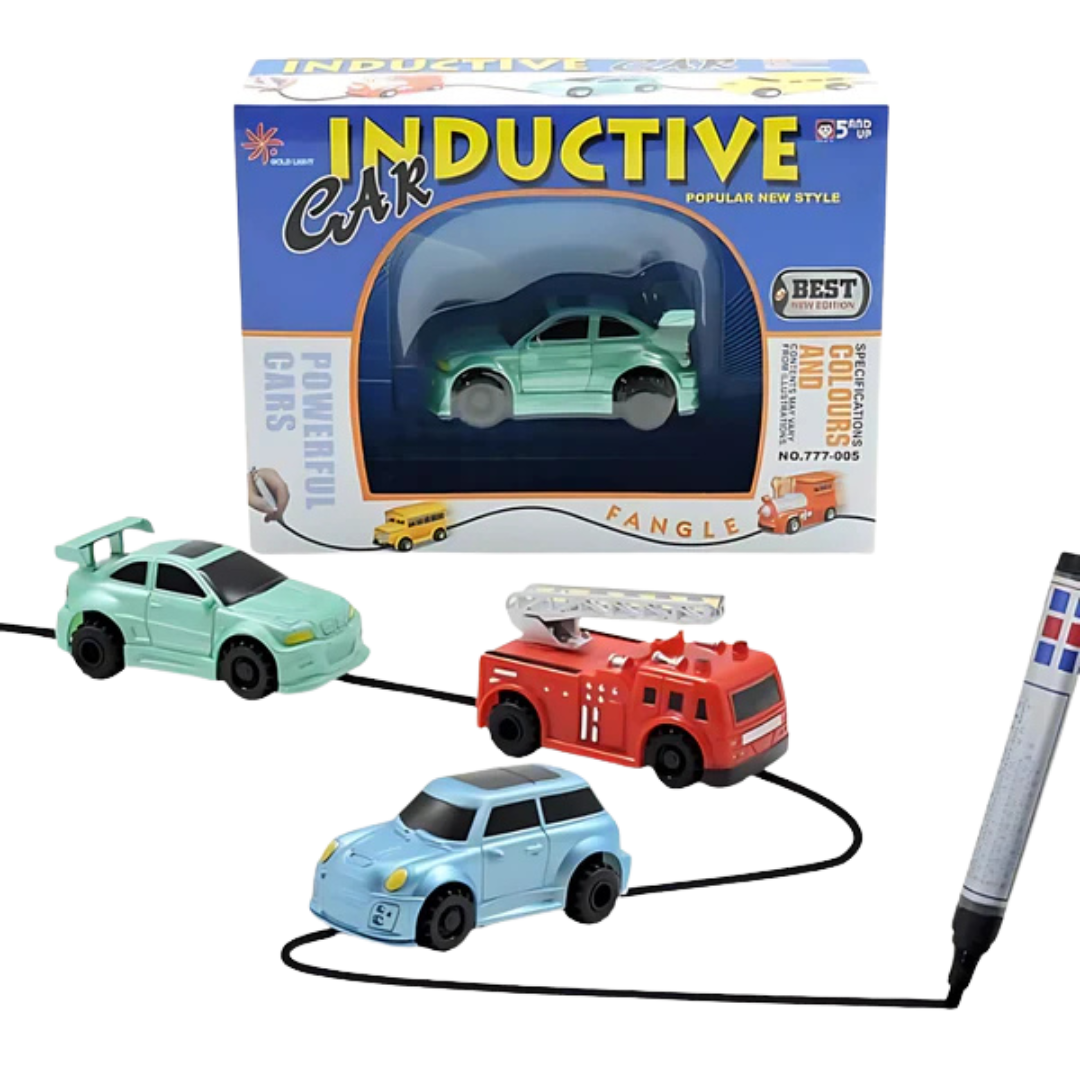 Magični Autić Koji Prati Liniju