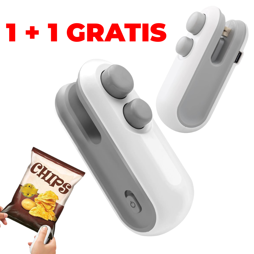 Zatvarač za Plastične Kese 1 + 1 GRATIS!