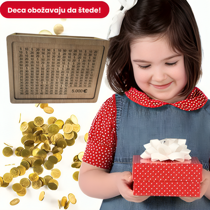 Kutija za Štednju - Naučite dete da Štedi novac!